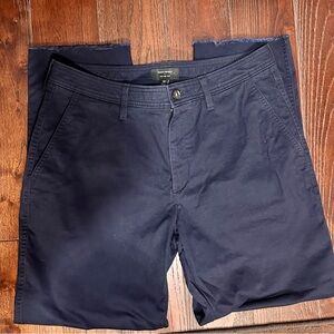 Banana Republic slim Mid Rise Navy Chinos Sz 10